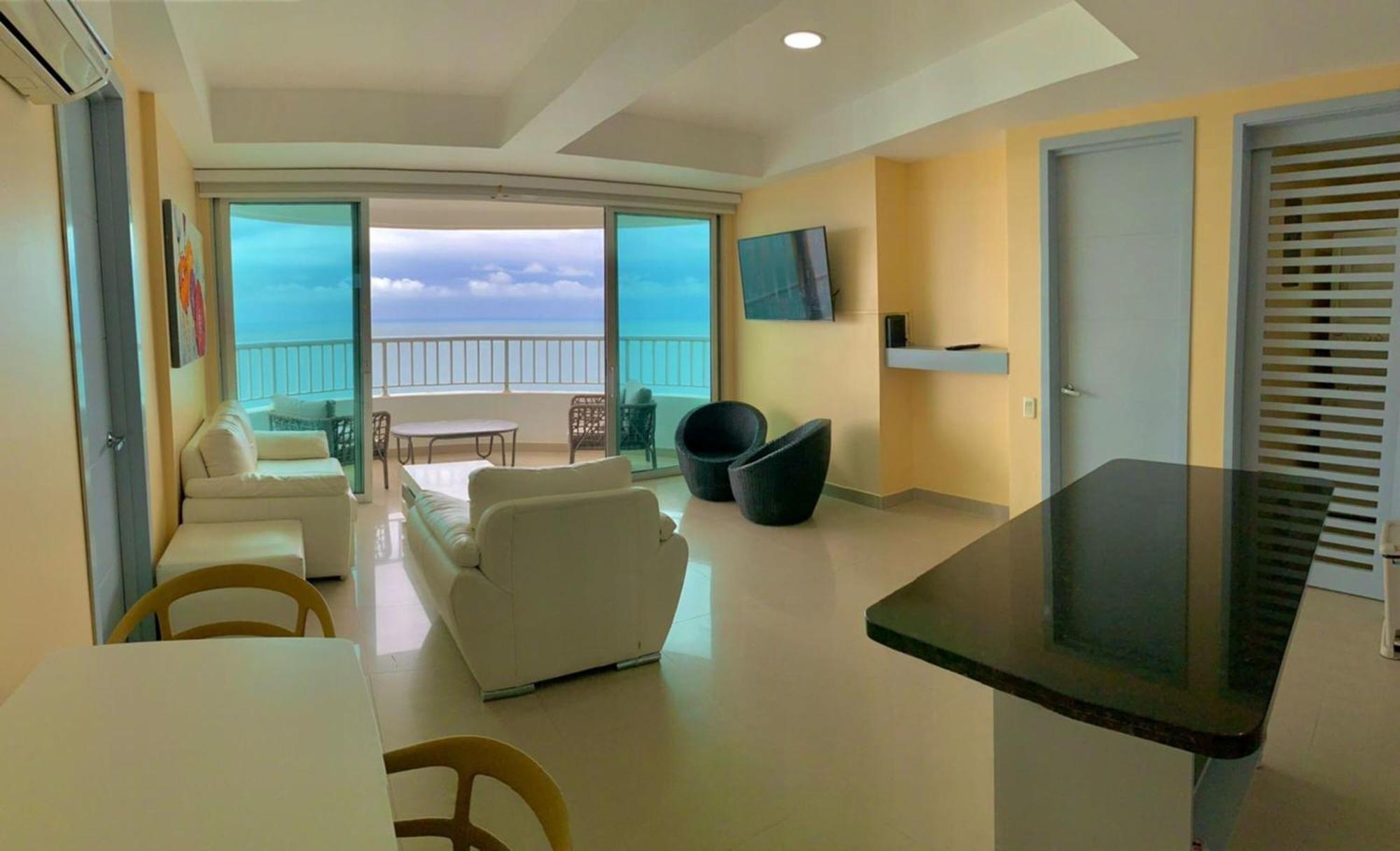 Apartamentos Palmetto - Frente Al Mar Cartagena 客房 照片