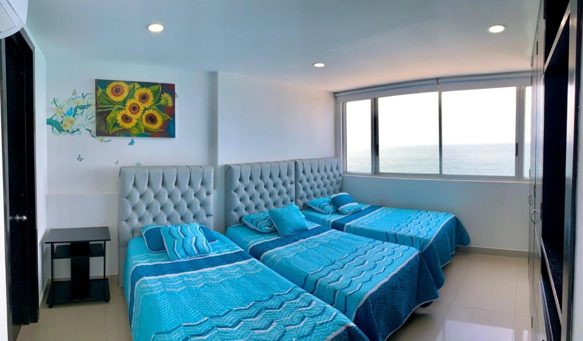 Apartamentos Palmetto - Frente Al Mar Cartagena 客房 照片