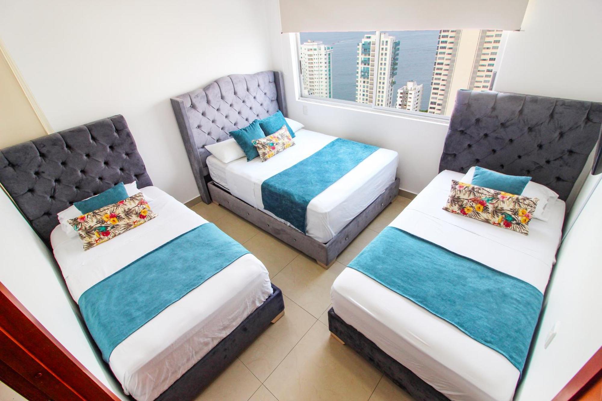 Apartamentos Palmetto - Frente Al Mar Cartagena 客房 照片