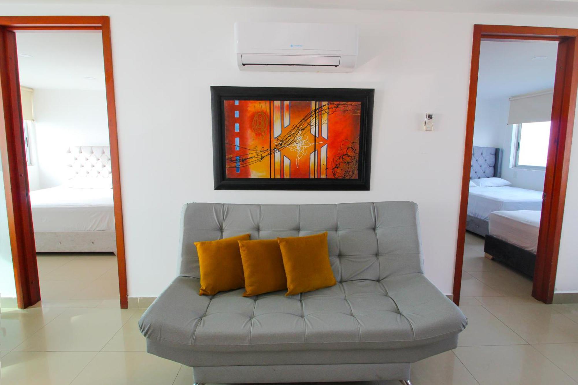 Apartamentos Palmetto - Frente Al Mar Cartagena 客房 照片