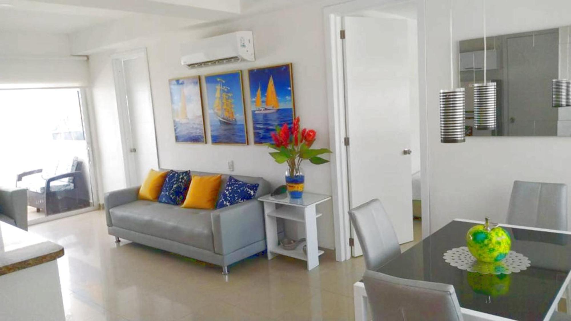 Apartamentos Palmetto - Frente Al Mar Cartagena 客房 照片