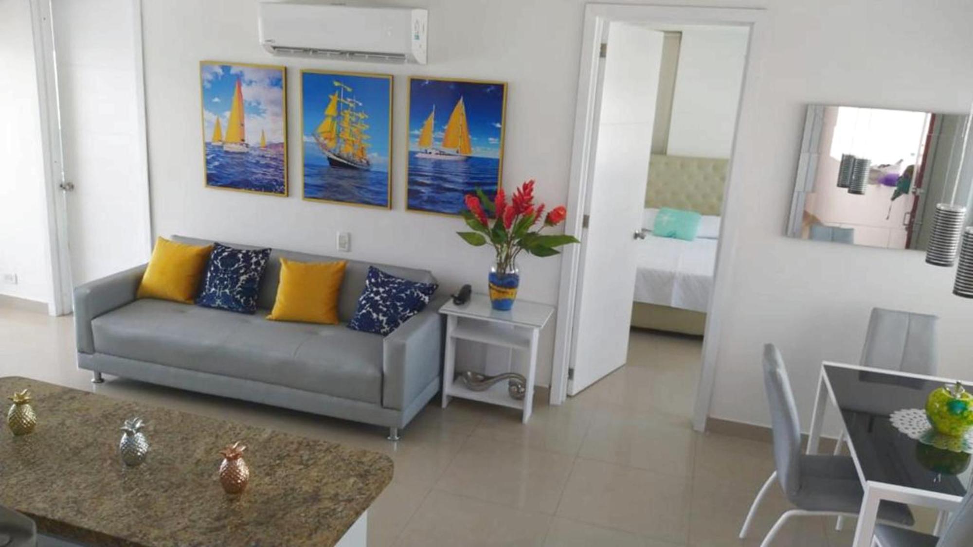 Apartamentos Palmetto - Frente Al Mar Cartagena 客房 照片