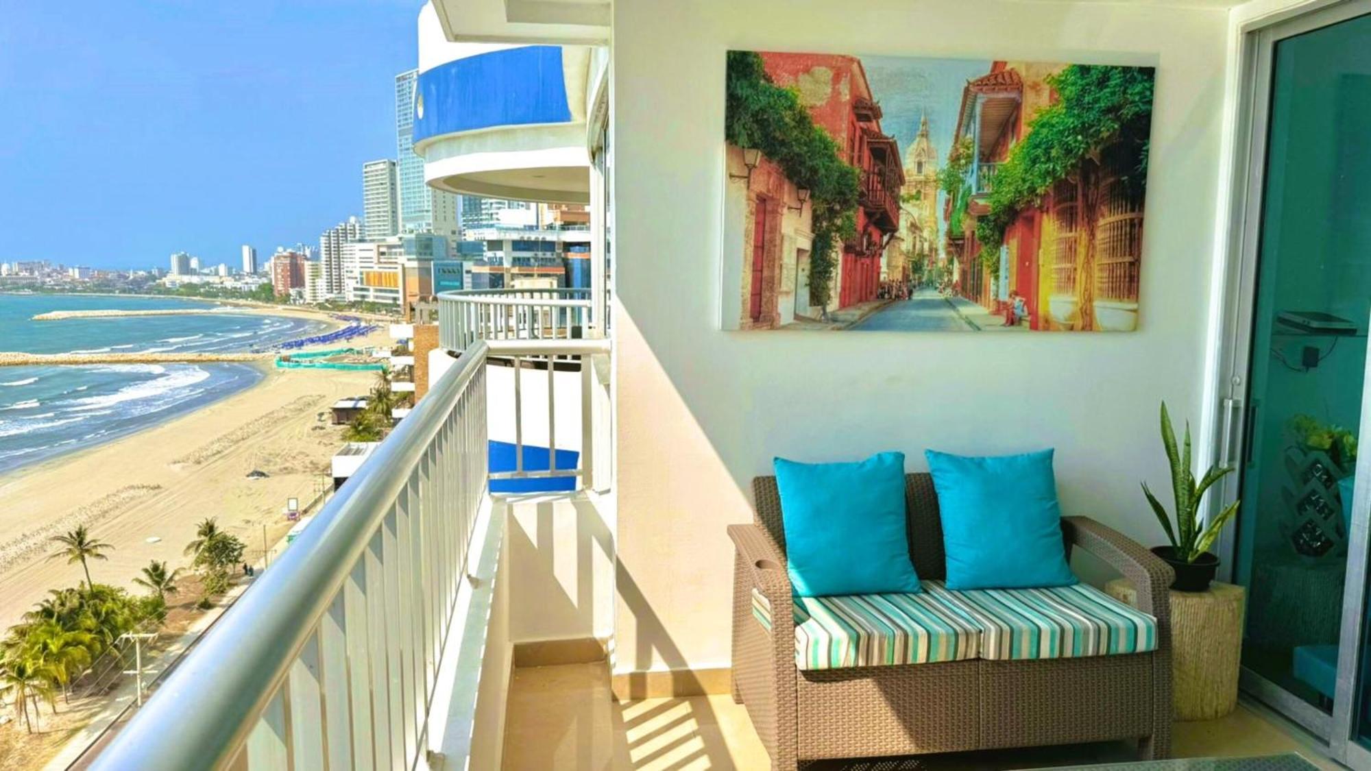 Apartamentos Palmetto - Frente Al Mar Cartagena 客房 照片