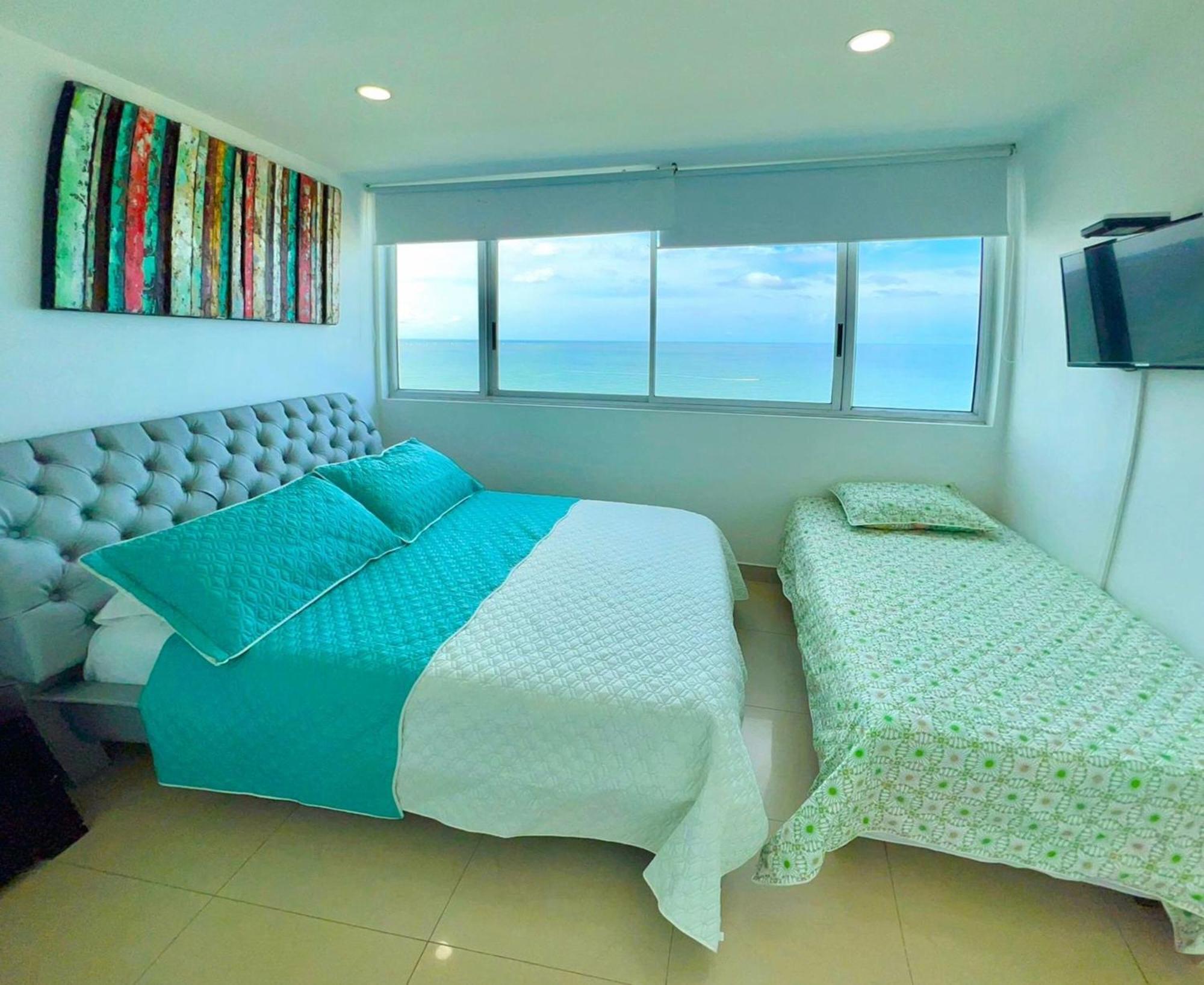 Apartamentos Palmetto - Frente Al Mar Cartagena 客房 照片