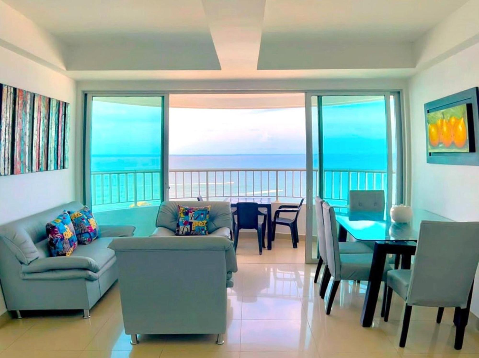 Apartamentos Palmetto - Frente Al Mar Cartagena 客房 照片