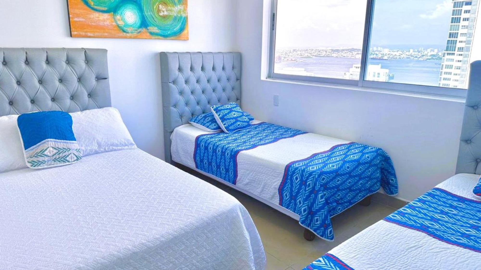 Apartamentos Palmetto - Frente Al Mar Cartagena 客房 照片