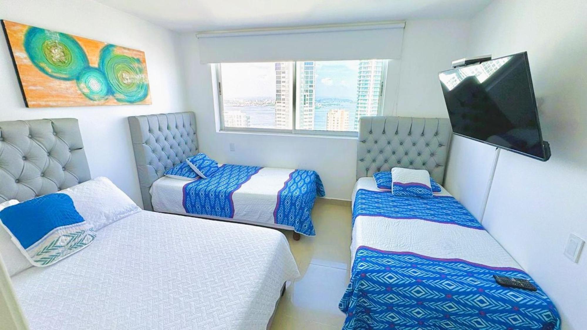 Apartamentos Palmetto - Frente Al Mar Cartagena 客房 照片