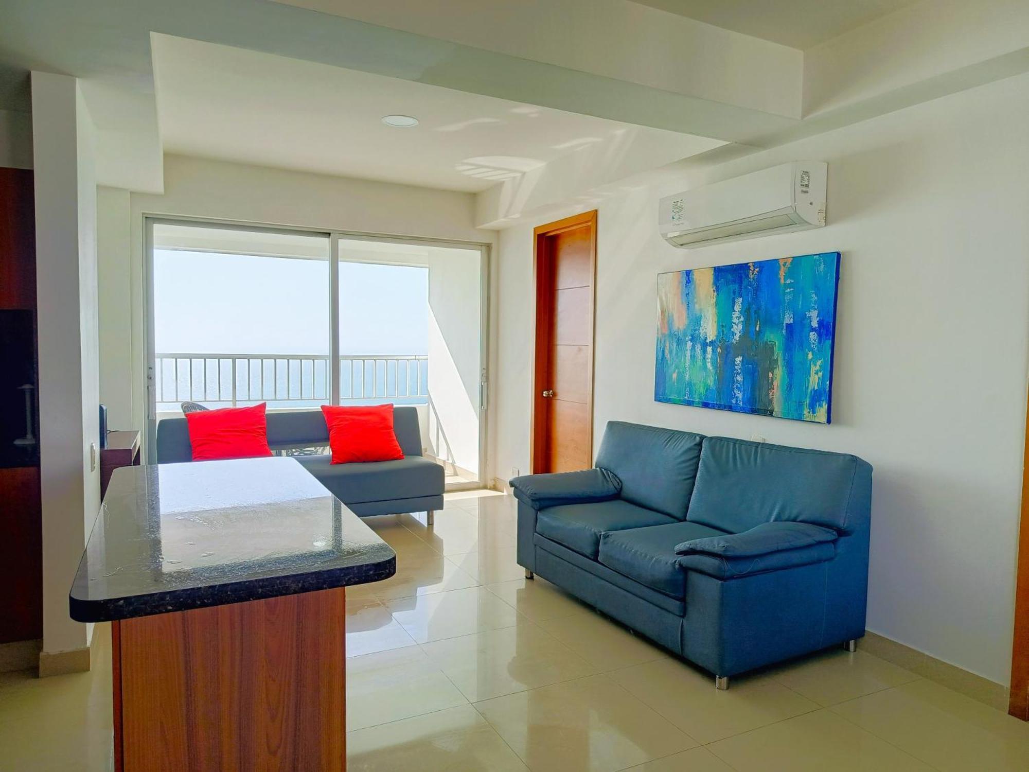 Apartamentos Palmetto - Frente Al Mar Cartagena 客房 照片
