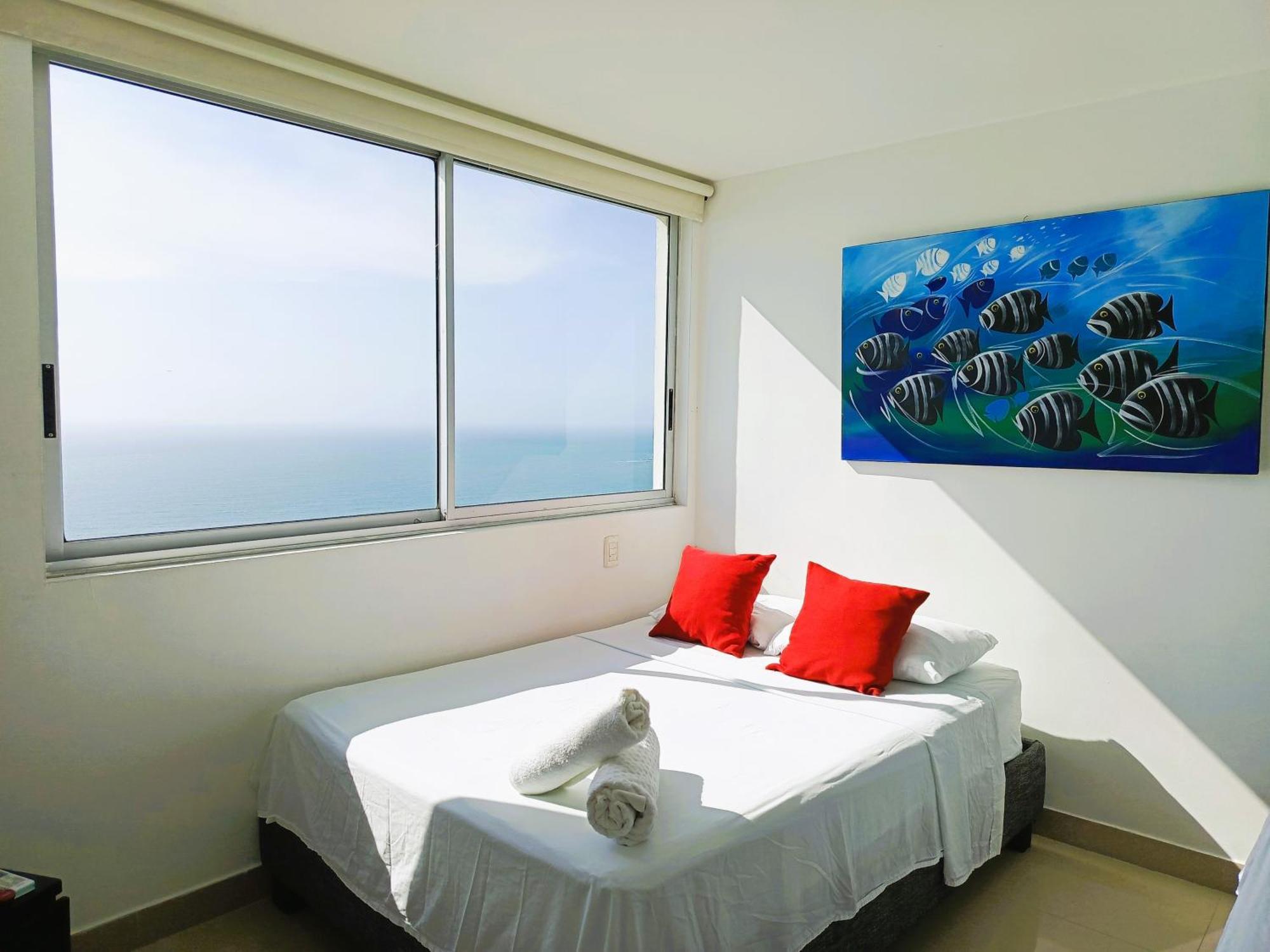 Apartamentos Palmetto - Frente Al Mar Cartagena 客房 照片