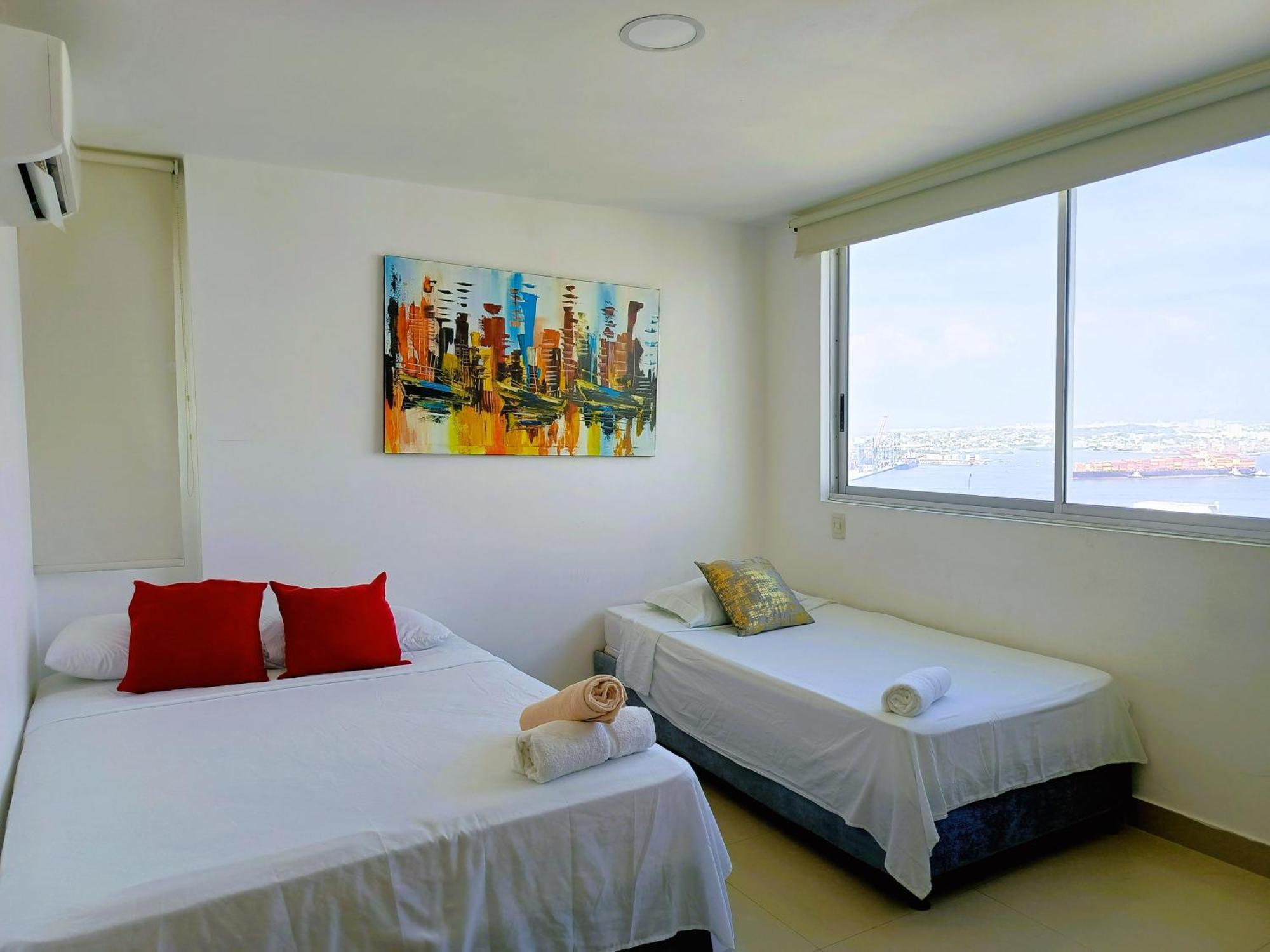 Apartamentos Palmetto - Frente Al Mar Cartagena 客房 照片