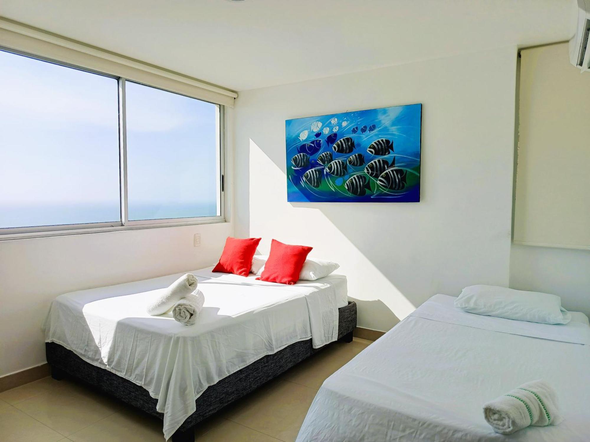 Apartamentos Palmetto - Frente Al Mar Cartagena 客房 照片