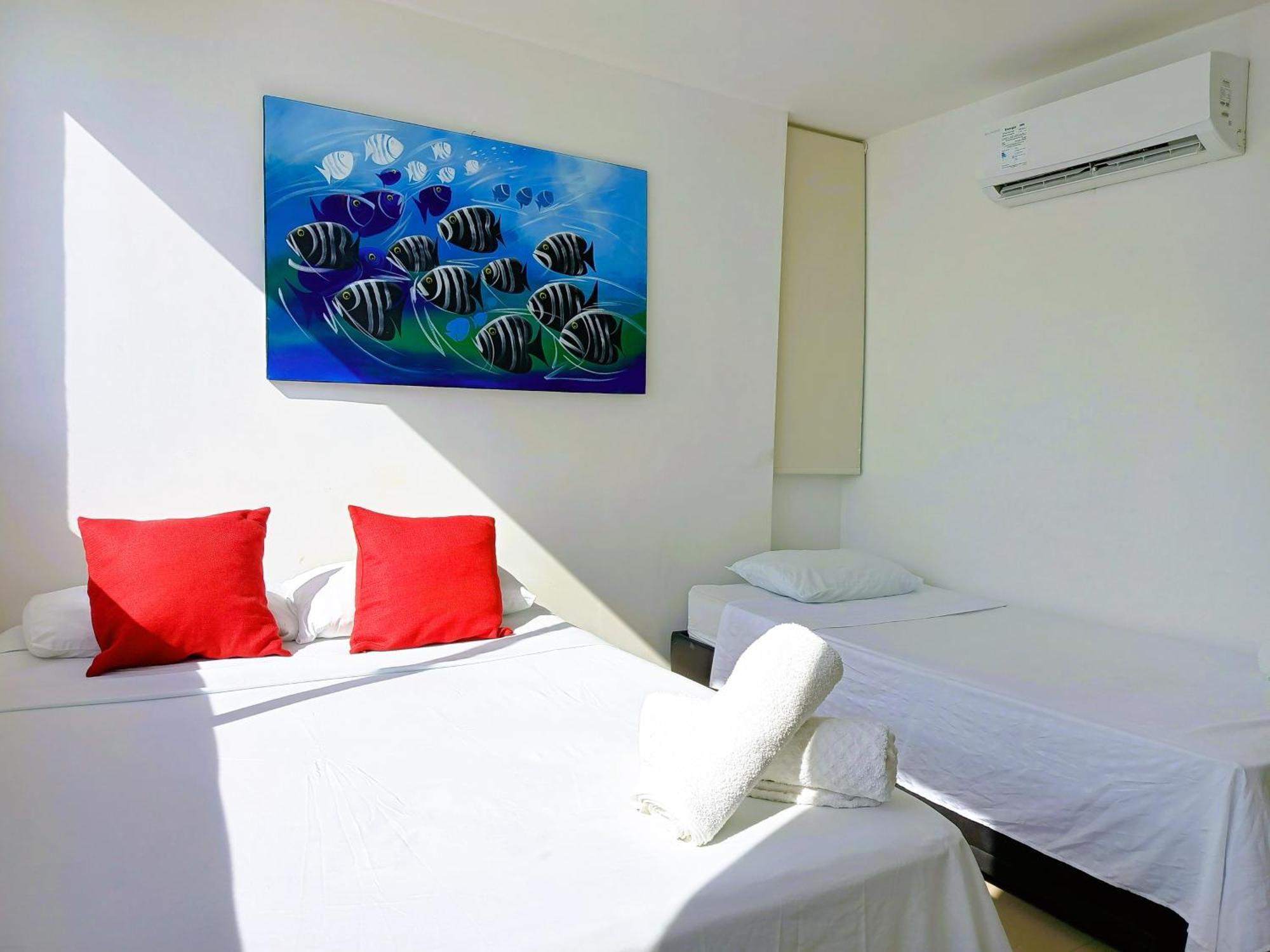 Apartamentos Palmetto - Frente Al Mar Cartagena 客房 照片